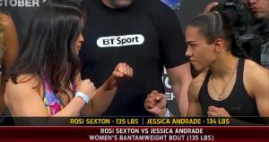 sexton andrade weighins