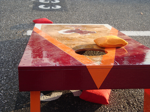 Cornhole board