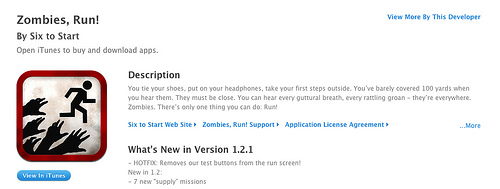 zombies run