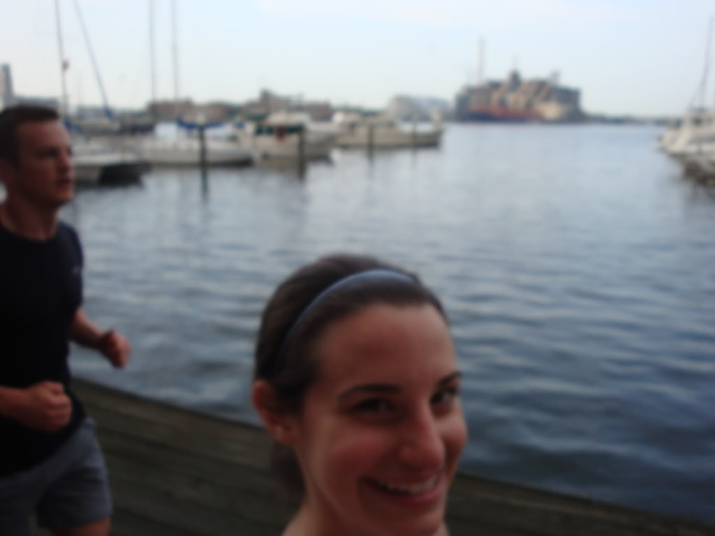 My head and the water