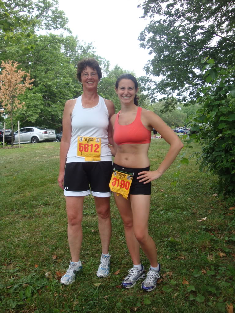 Mom and me post-race