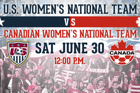 USWNT vs CANWNT Send off match