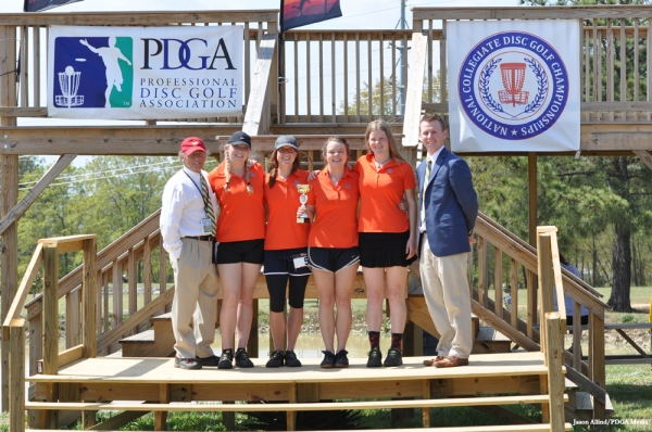 Randi Gullickson, Katherine Walgrave, Katleyn Cooley and Ingrid Udd