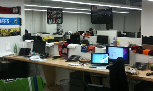The amazing MLS Digital Office, my NYC home away from home