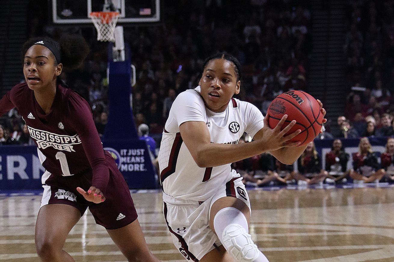 COLLEGE BASKETBALL: MAR 08 SEC Women’s Tournament - Mississippi State vs South Carolina