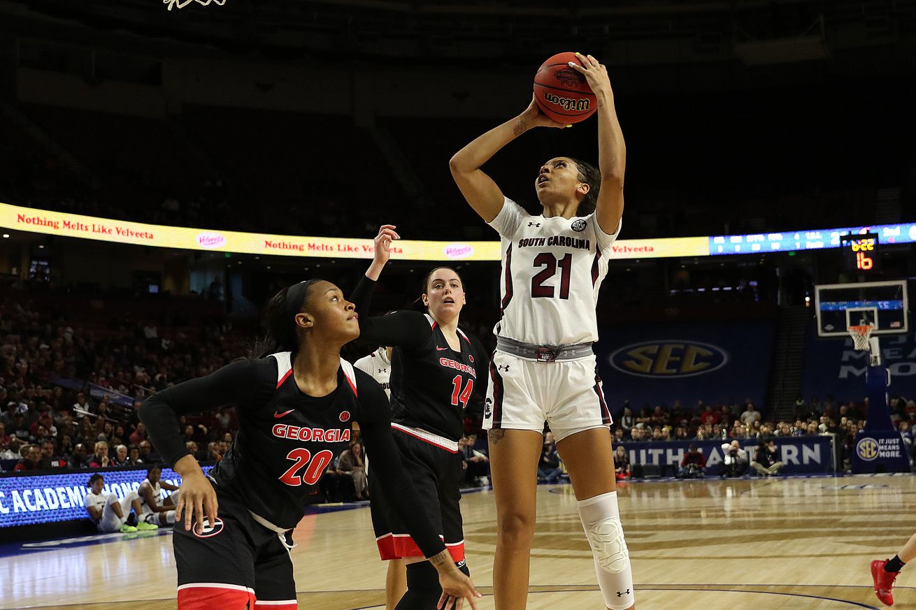 COLLEGE BASKETBALL: MAR 06 SEC Women’s Tournament - Georgia vs South Carolna
